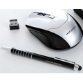 Wireless Mouse w/ Stylus Pen Gift Set